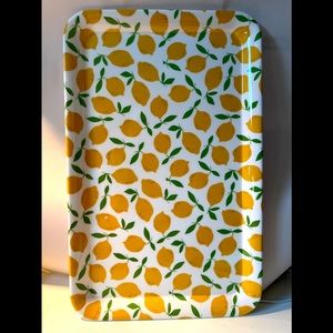 Lemon theme decorative tray